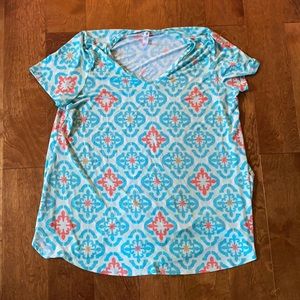 Paisley Grace Turquoise and Teal Top